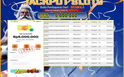 Bukti Kemenangan Member Setia Kami N*Y*1**1 Sebesar Rp 5.000.000 di Permainan mahjong ways 2