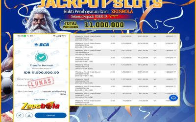 Bukti Kemenangan Member Setia Kami Y**I** Sebesar Rp 11.000.000 di Permainan mahjong wins 3