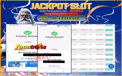 Bukti Kemenangan Member Setia Kami *AN****23 Sebesar Rp 23.224.000 di Permainan Starlight Princess