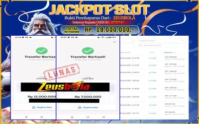 Bukti Kemenangan Member Setia Kami Z**S**4* Sebesar Rp 19.000.000 di Permainan Mahjong Ways