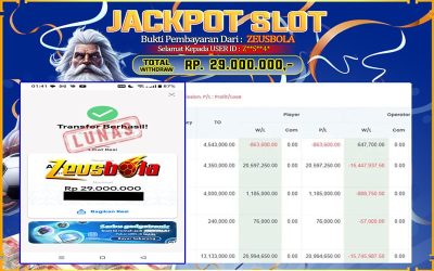 Bukti Kemenangan Member Setia Kami Z**S**4* Sebesar Rp 29.000.000 di Permainan Starlight Princess 1000